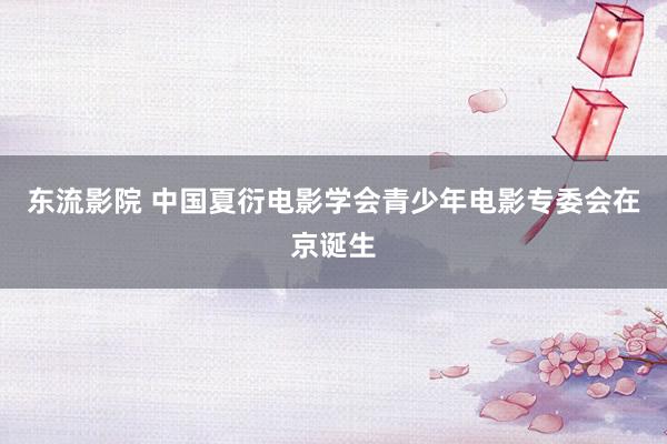 东流影院 中国夏衍电影学会青少年电影专委会在京诞生
